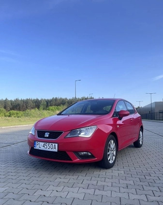 Seat Ibiza cena 39700 przebieg: 77621, rok produkcji 2017 z Leszno małe 79